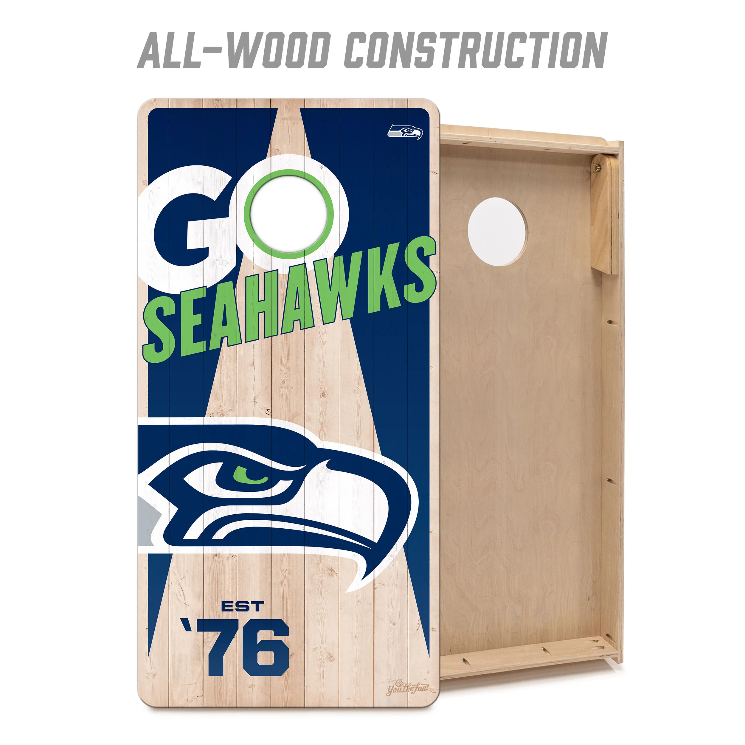 NFL Licensed 2x4 Cornhole Boards - Image 34
