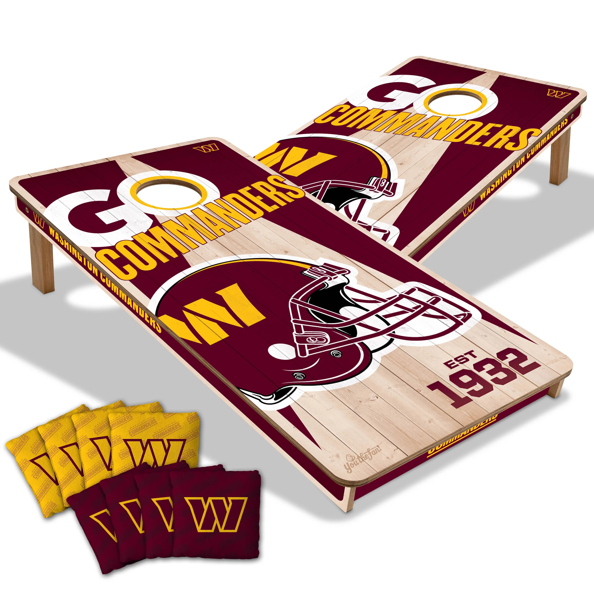 NFL Licensed 2x4 Cornhole Boards - Image 37