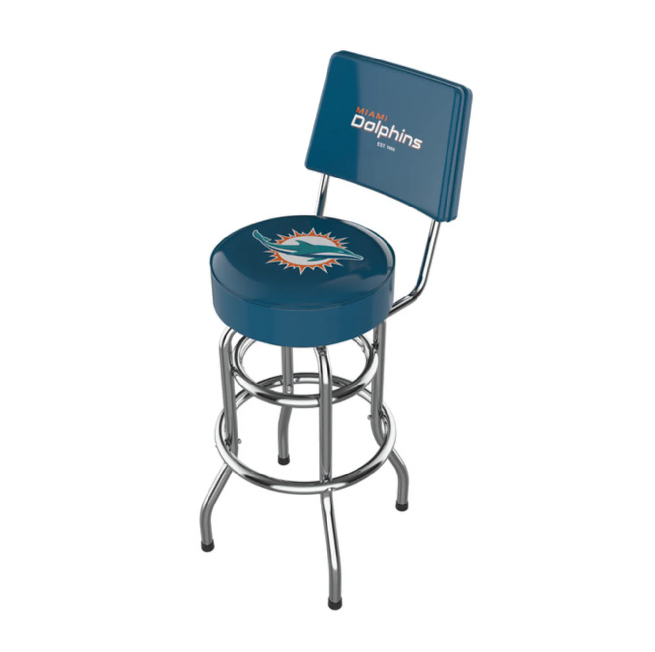 NFL Licensed 30" Chrome Barstool with Backs - Image 11