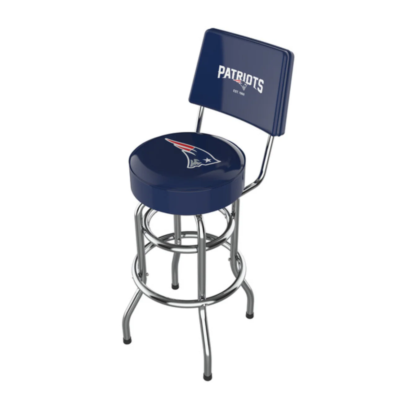 NFL Licensed 30" Chrome Barstool with Backs - Image 14