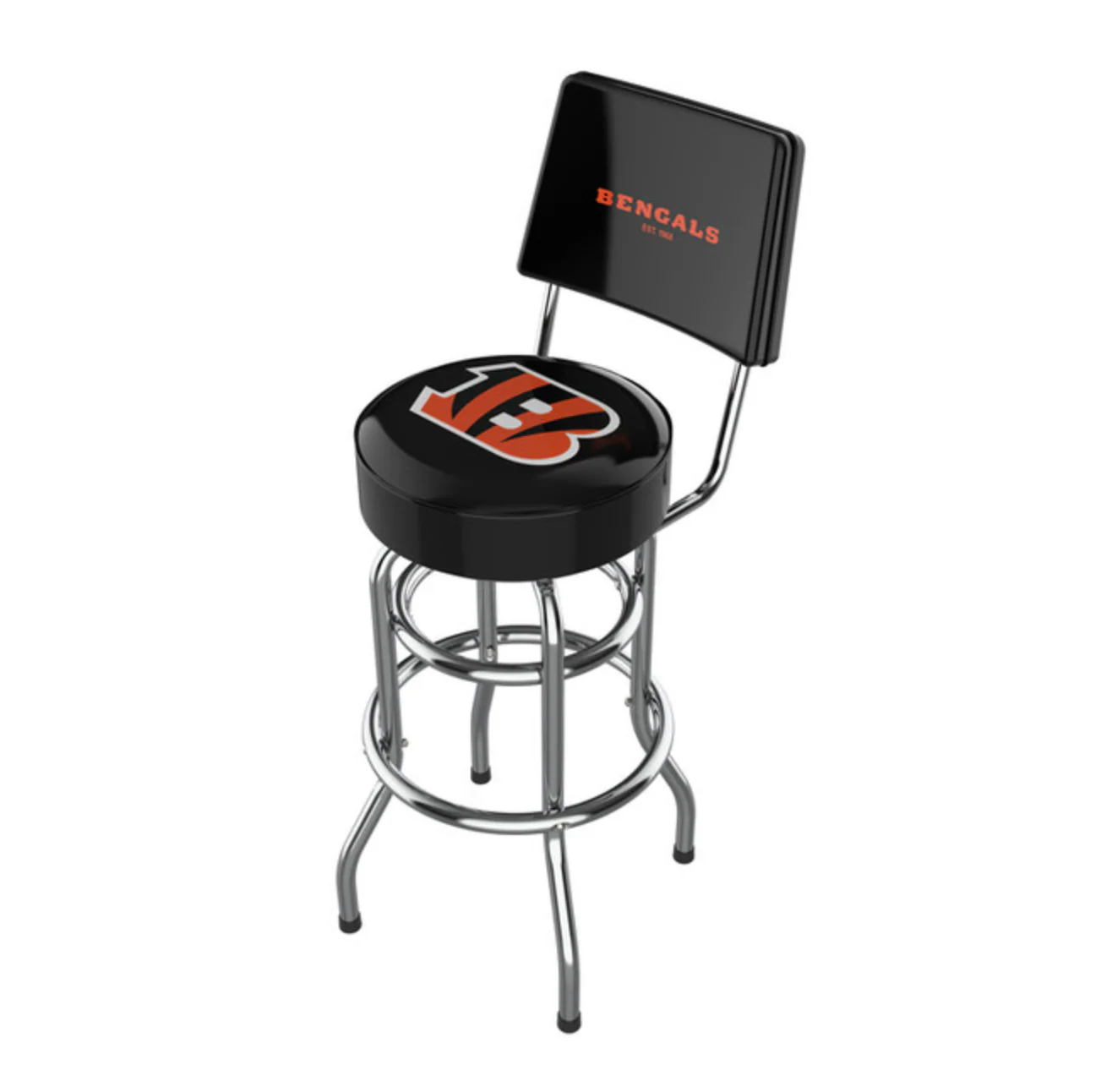 NFL Licensed 30" Chrome Barstool with Backs - Image 23