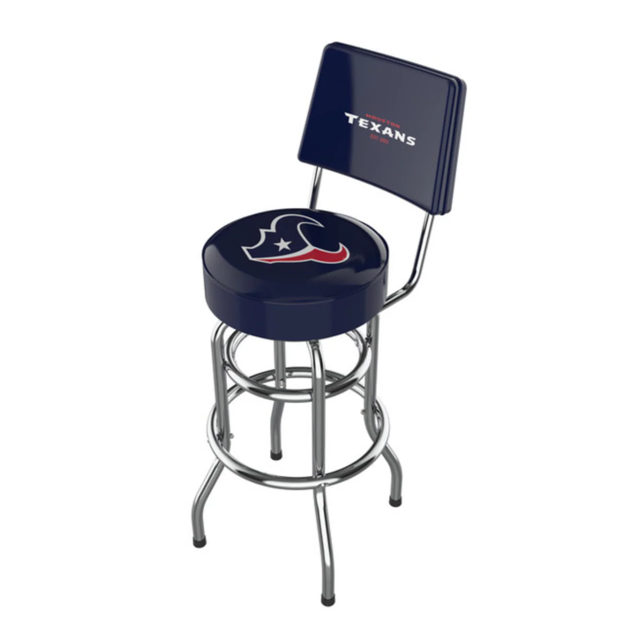 NFL Licensed 30" Chrome Barstool with Backs - Image 30