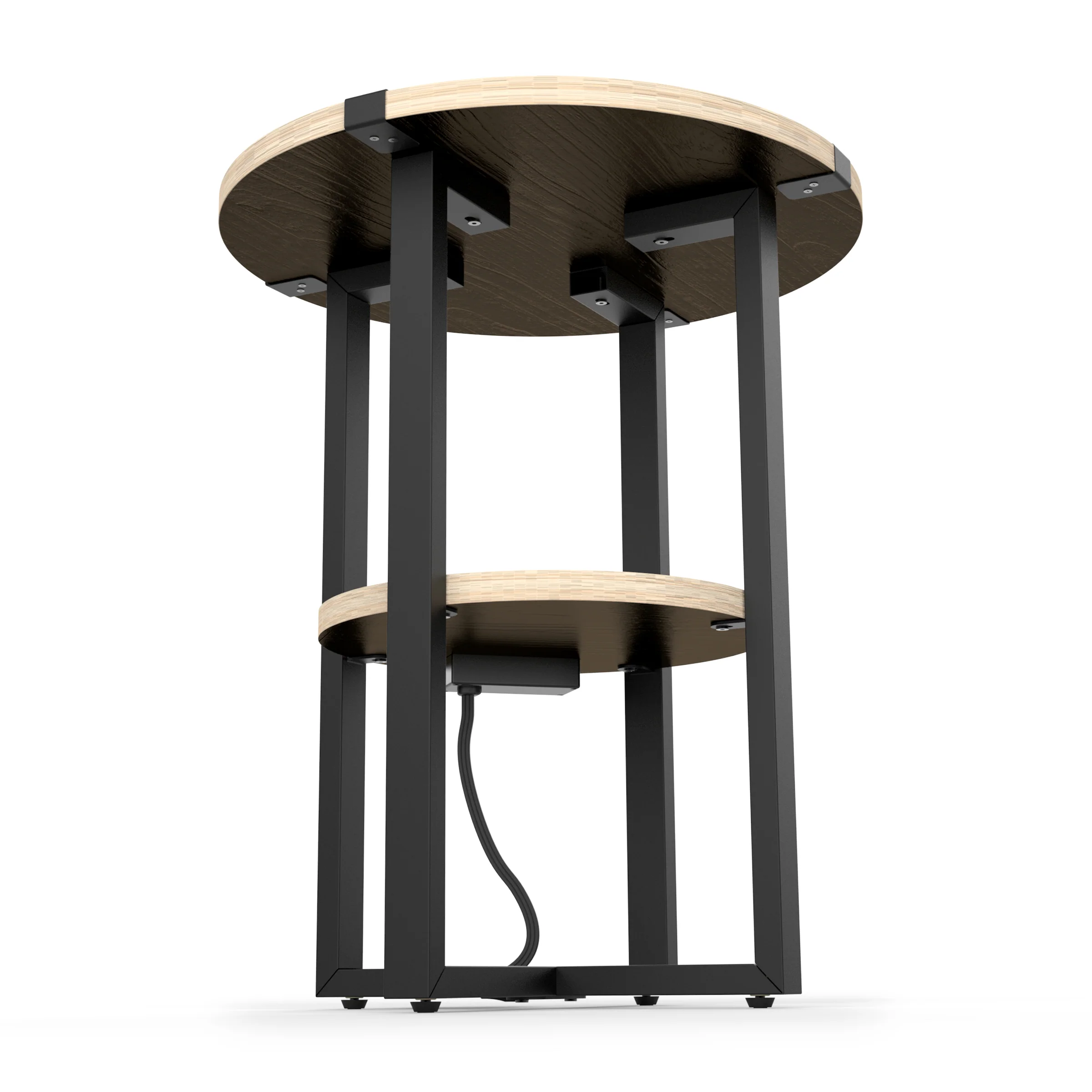 NFL Licensed Round Side Table with Charger - Image 38