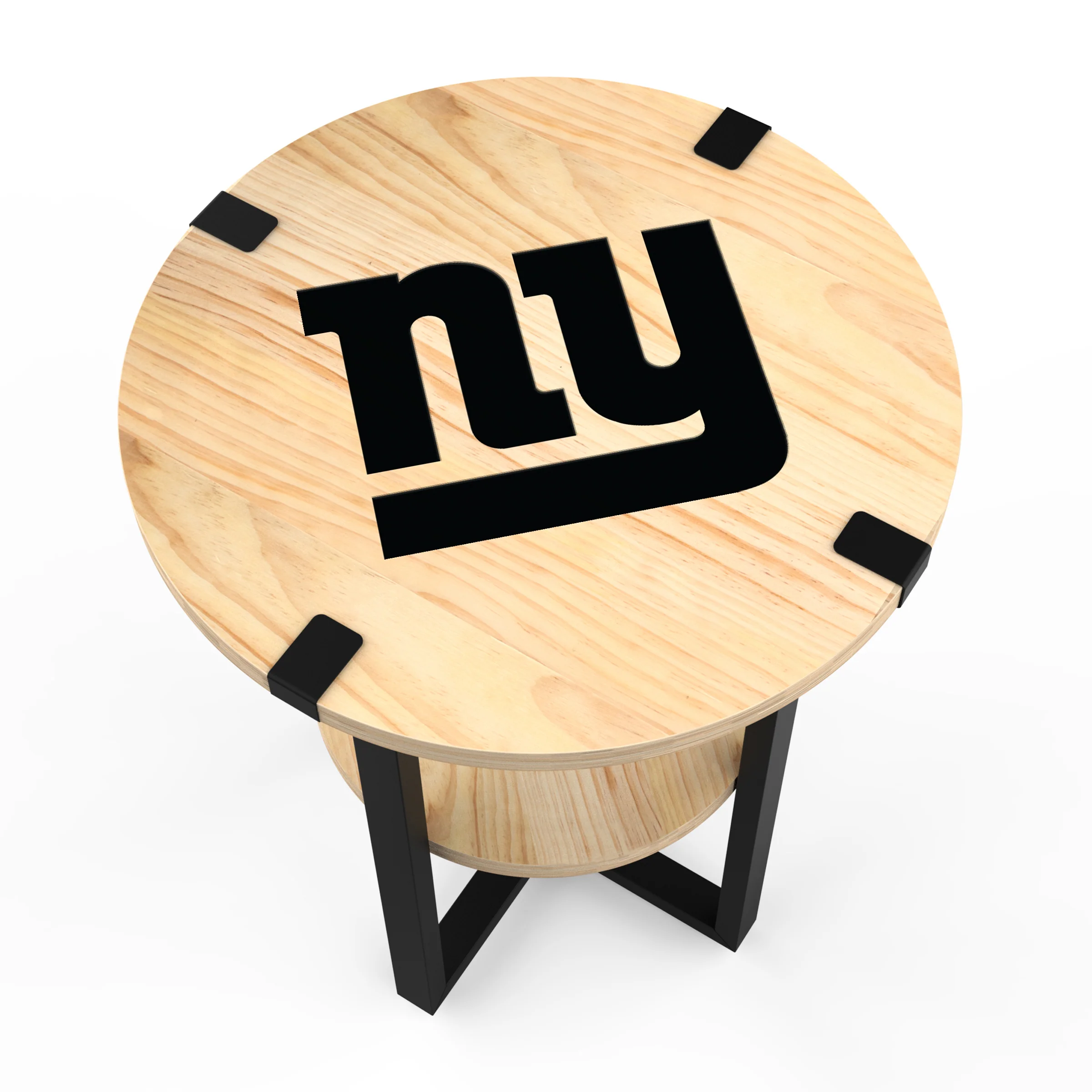 NFL Licensed Round Side Table with Charger - Image 55