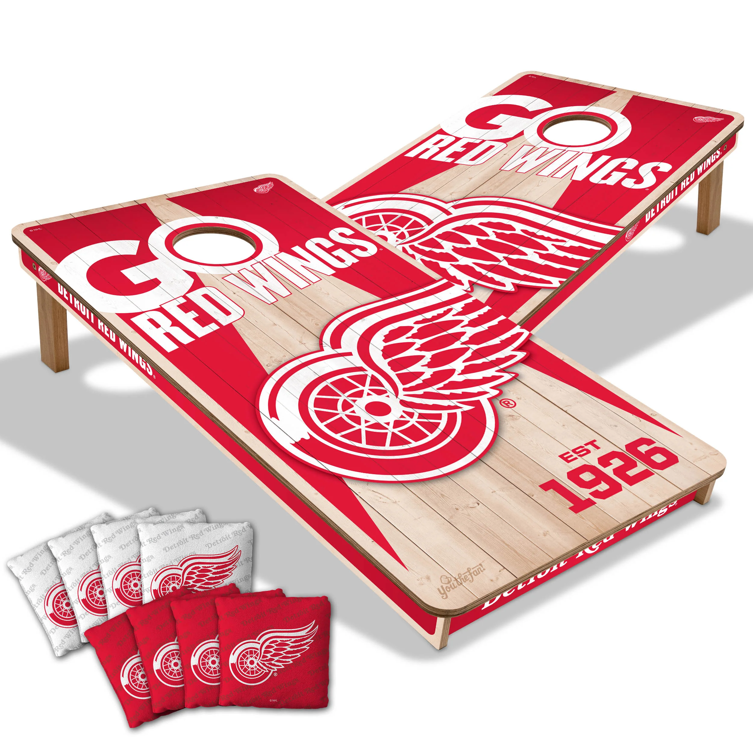NHL Licensed 2x4 Cornhole Boards - Image 16