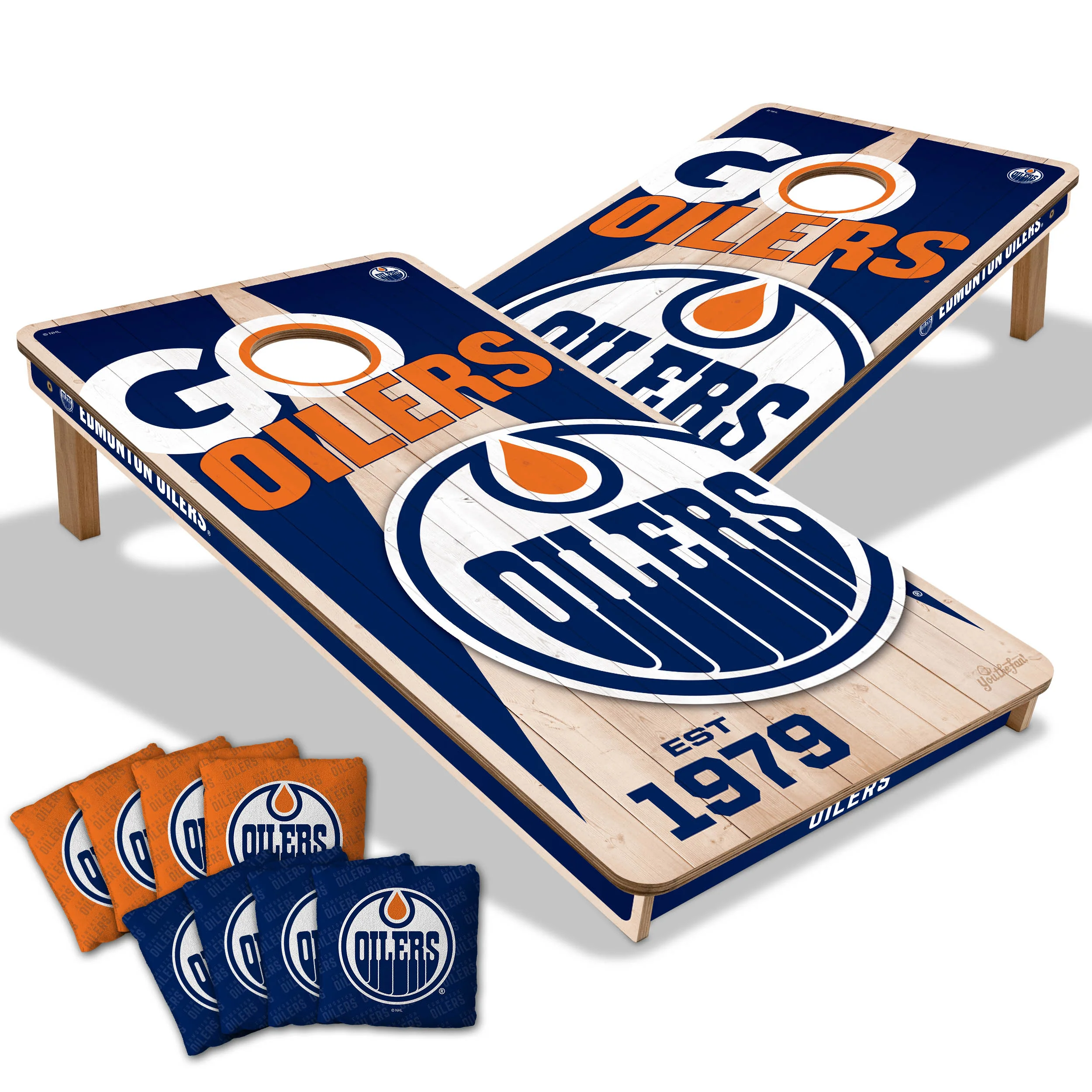 NHL Licensed 2x4 Cornhole Boards - Image 17