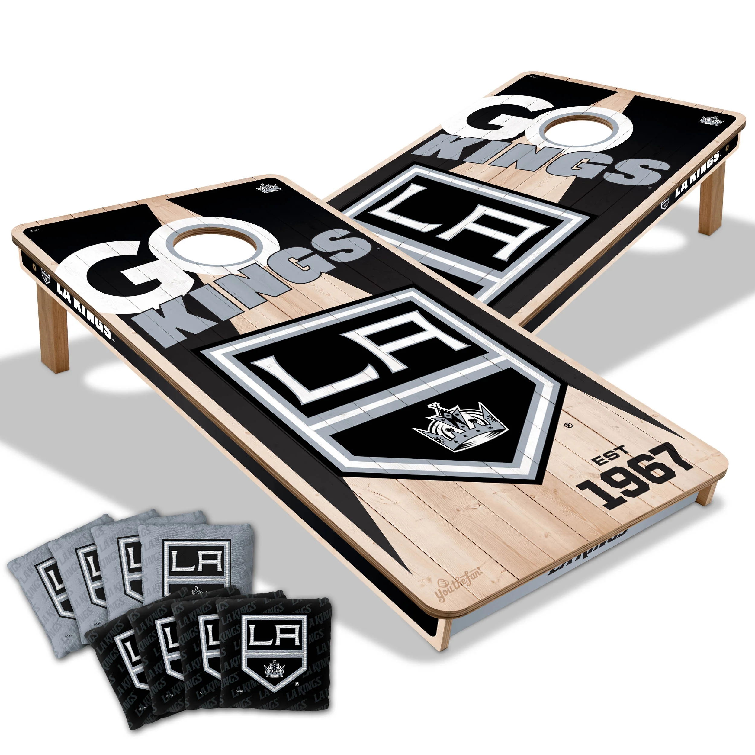 NHL Licensed 2x4 Cornhole Boards - Image 19