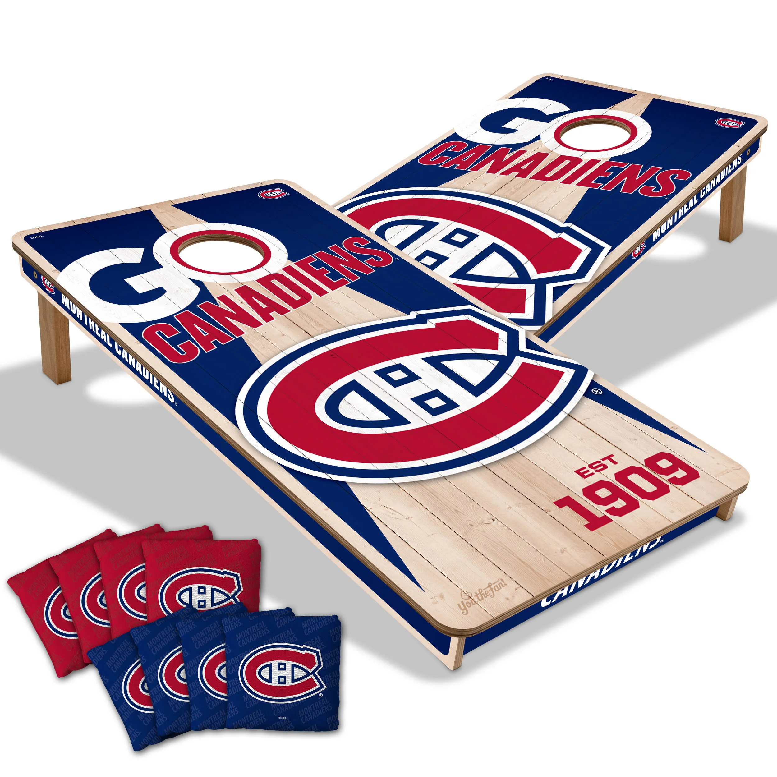 NHL Licensed 2x4 Cornhole Boards - Image 21