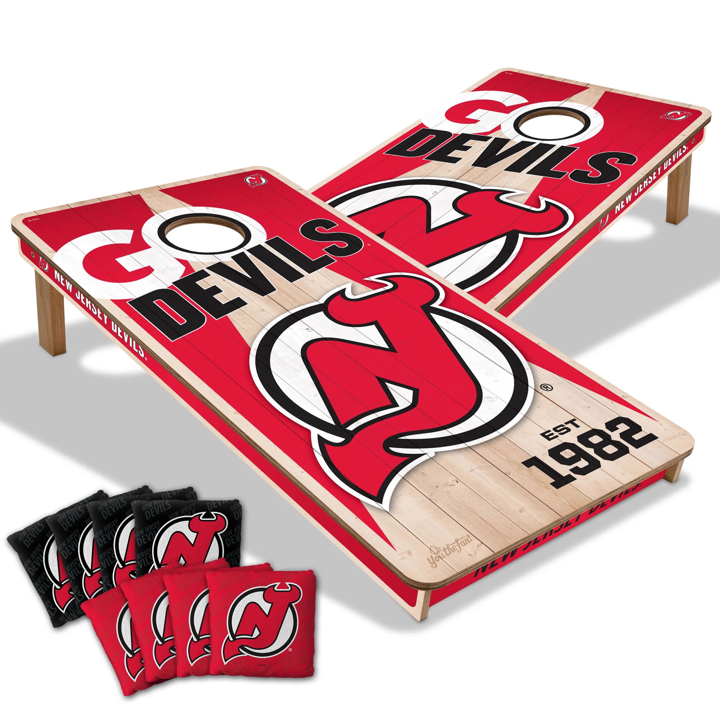 NHL Licensed 2x4 Cornhole Boards - Image 23