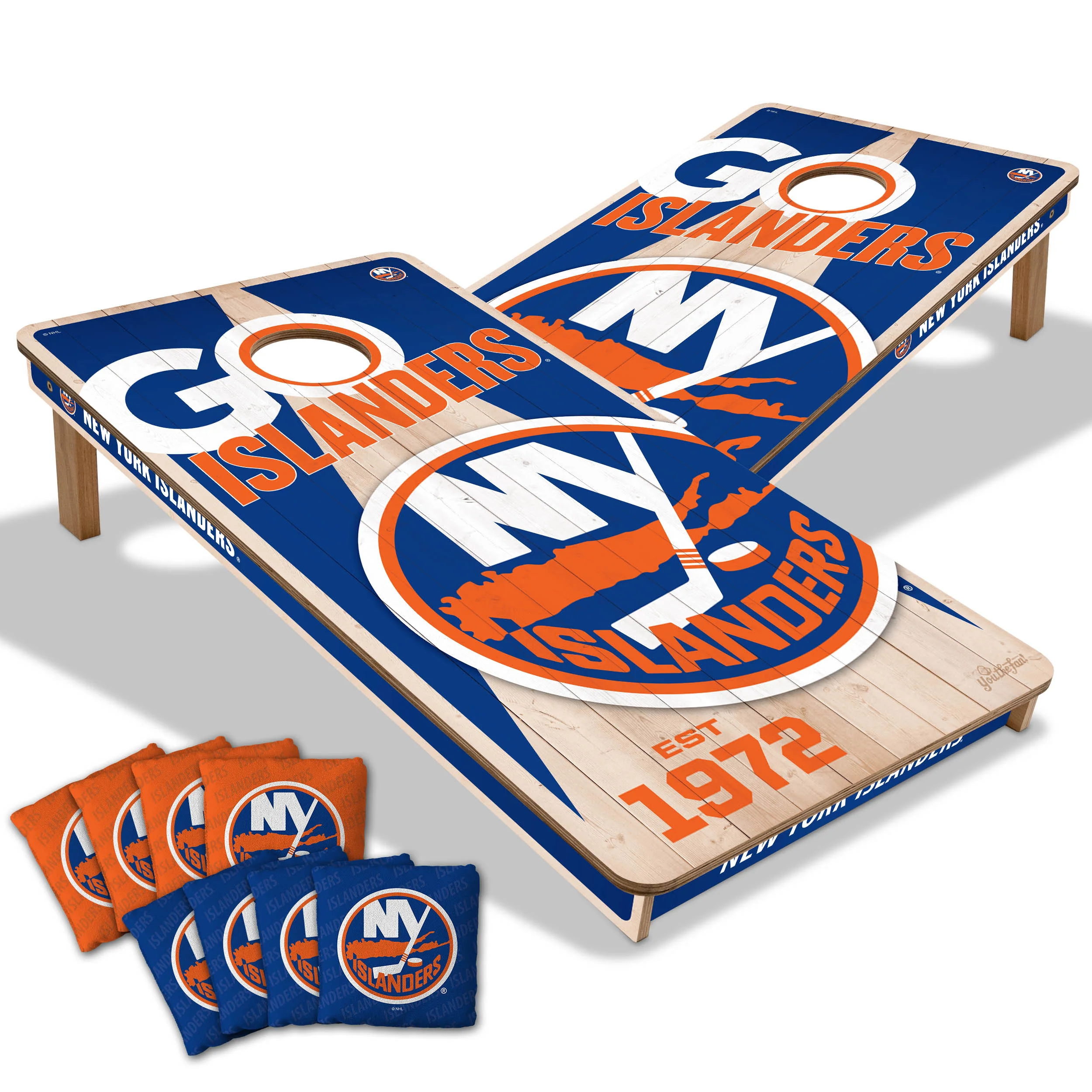 NHL Licensed 2x4 Cornhole Boards - Image 24