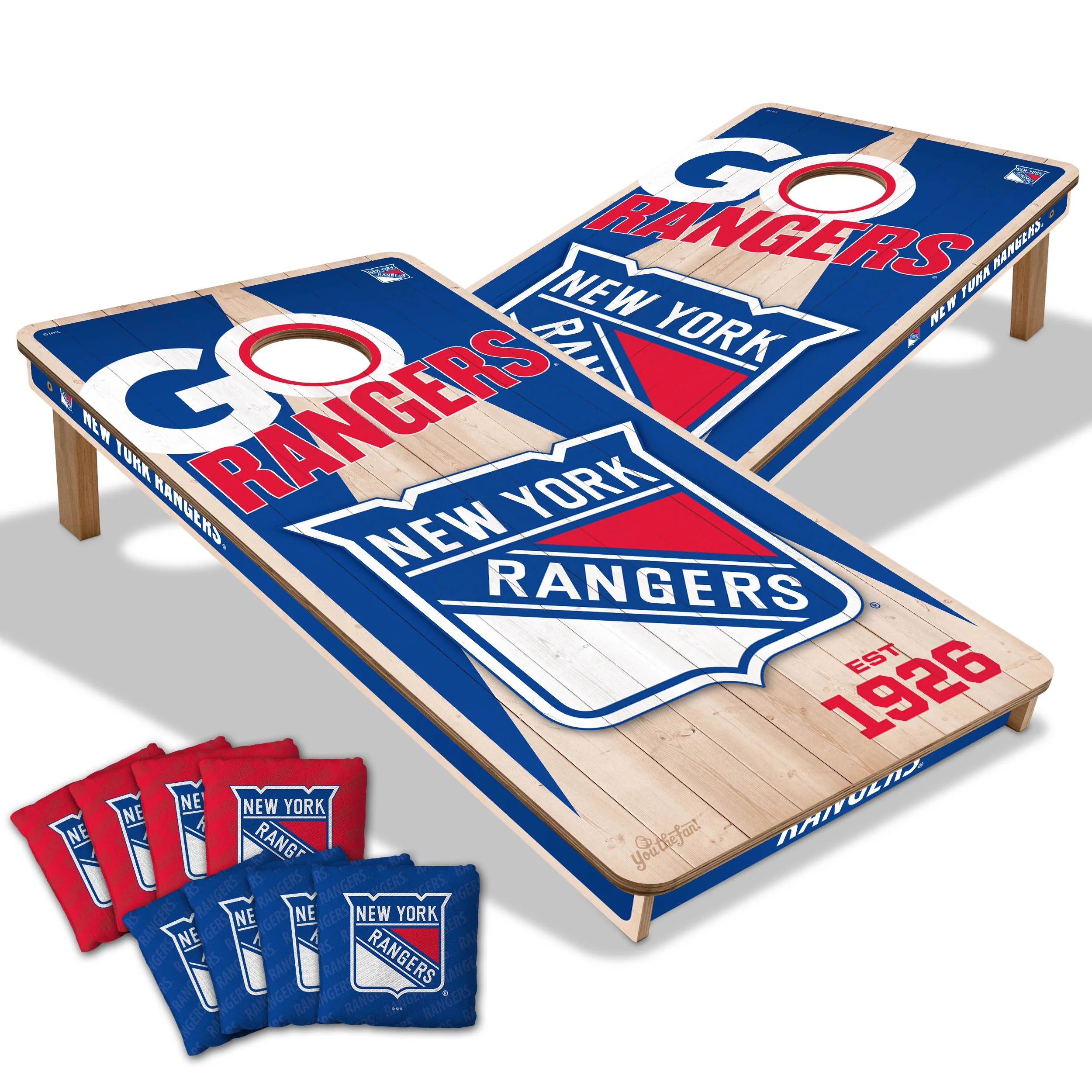 NHL Licensed 2x4 Cornhole Boards - Image 25