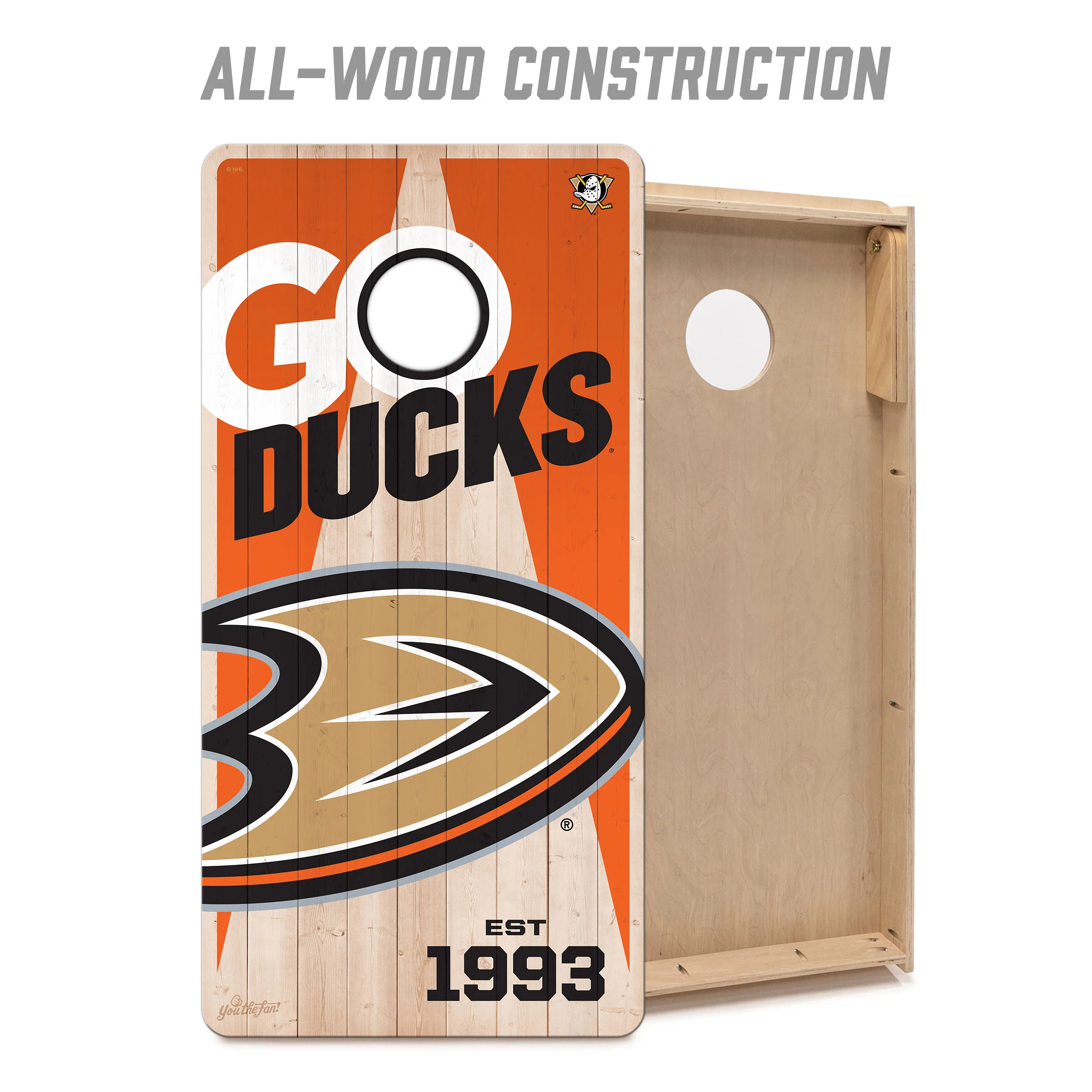 NHL Licensed 2x4 Cornhole Boards - Image 3