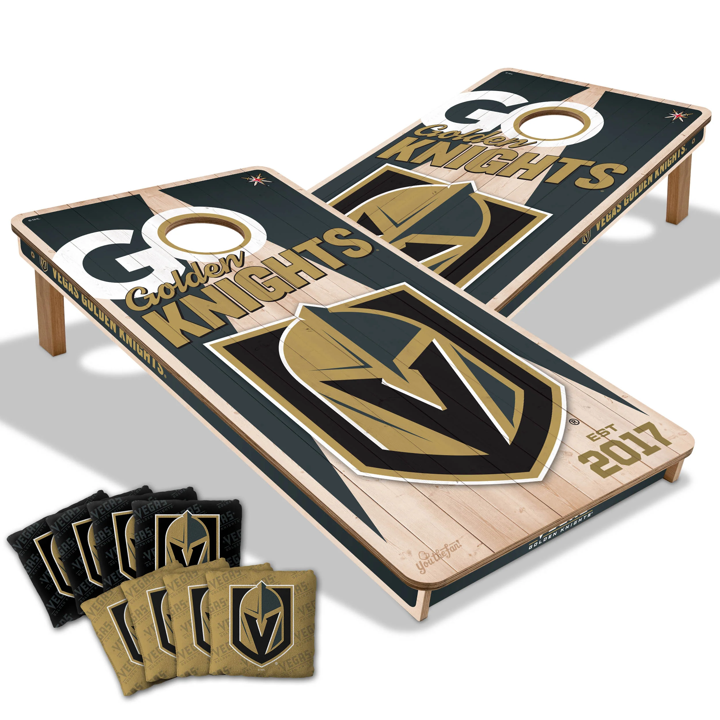 NHL Licensed 2x4 Cornhole Boards - Image 35