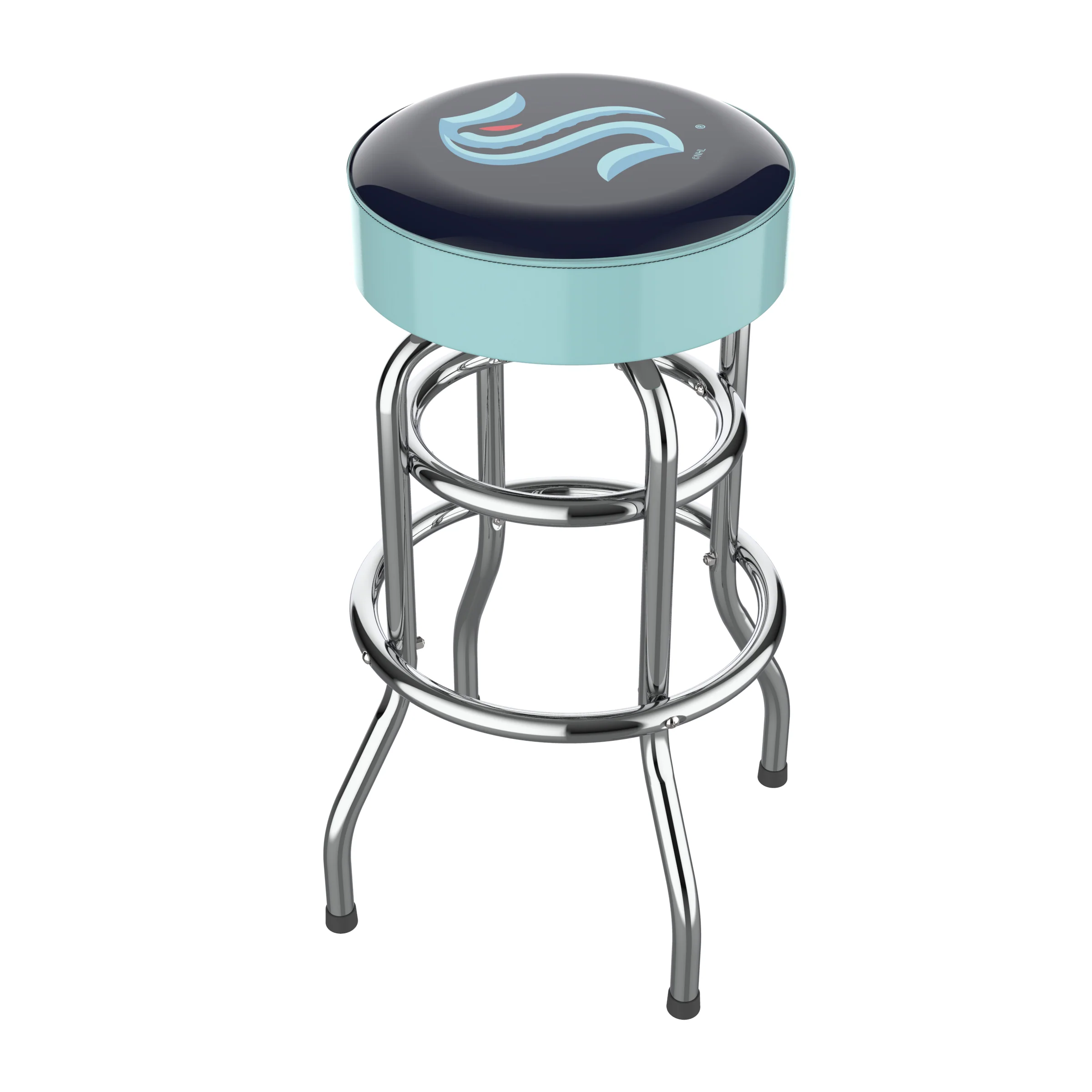 NHL Licensed 30" Chrome Barstool - Image 36