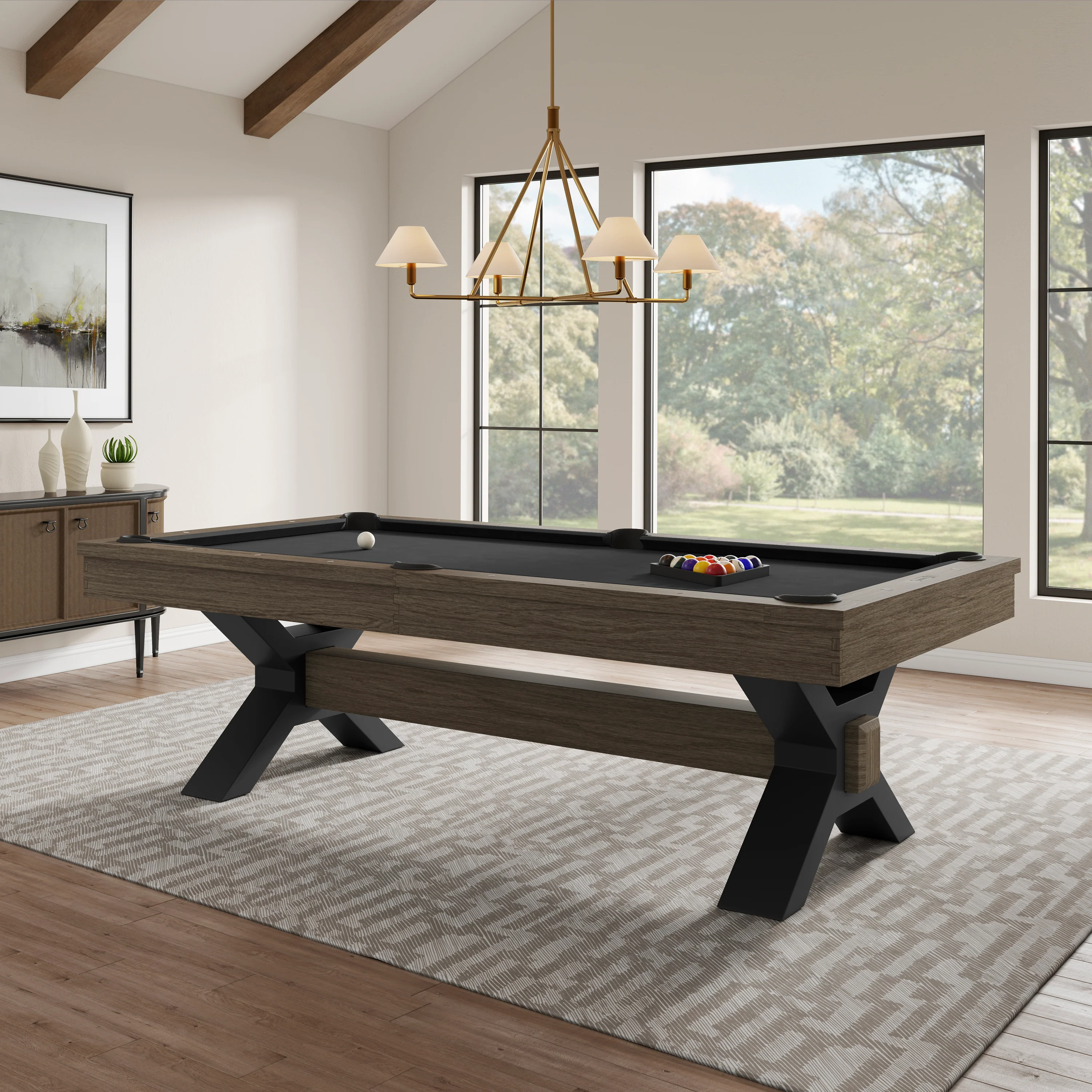 Nichols 8' Pool Table - Image 3