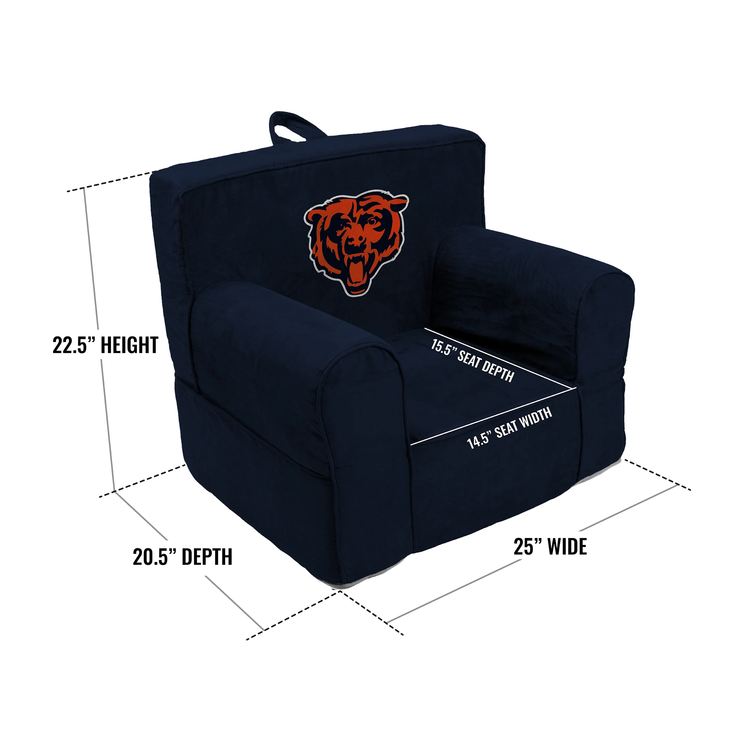 Officially Licensed NFL Kids Foam Chair - Image 47