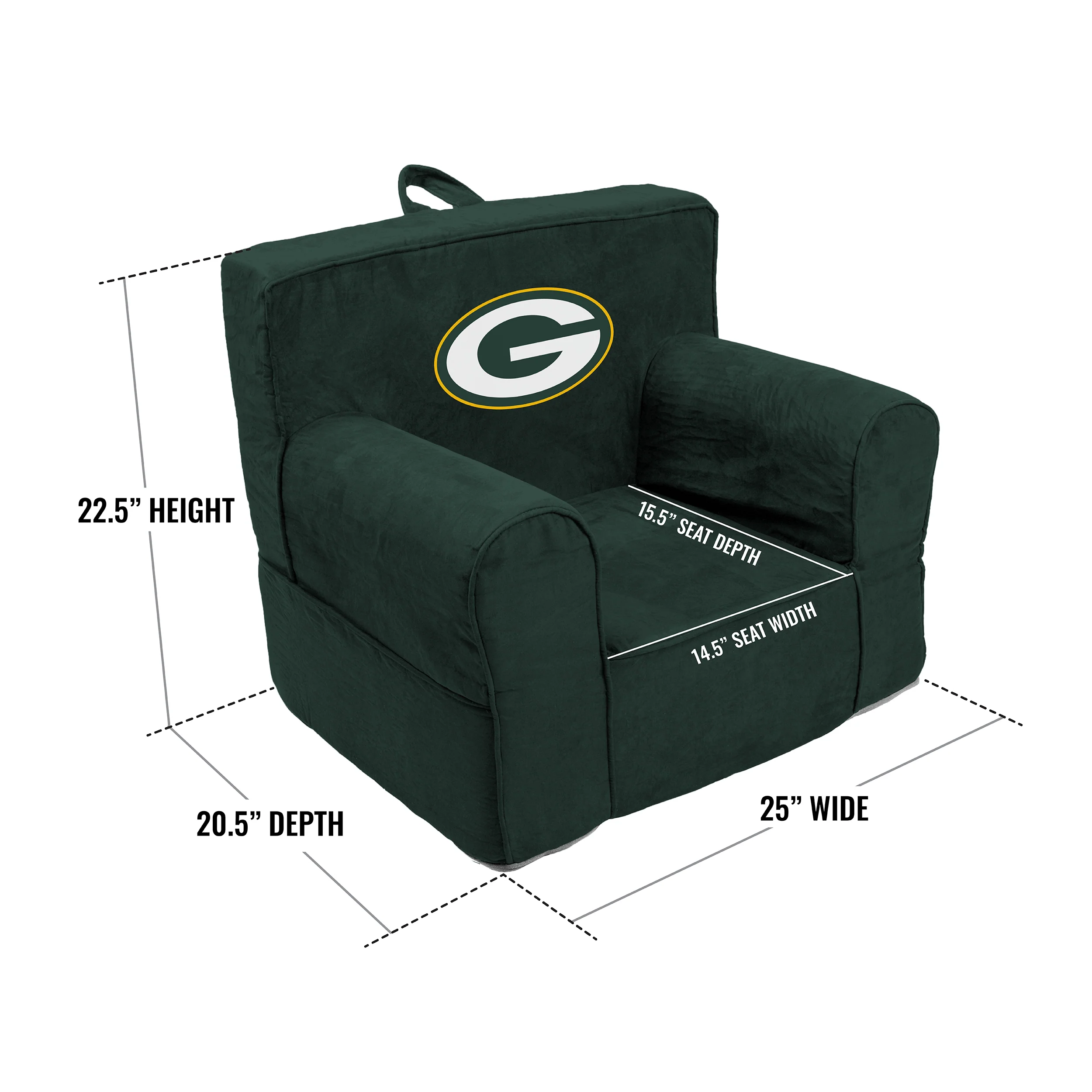 Officially Licensed NFL Kids Foam Chair - Image 5