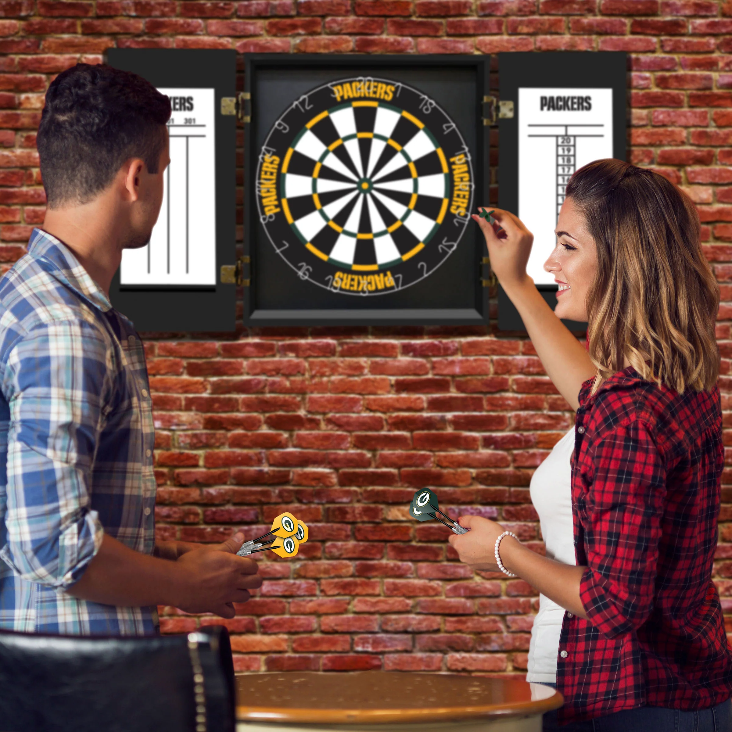 Officially Licensed NFL Steel Tip Combo Dart Set - Image 4