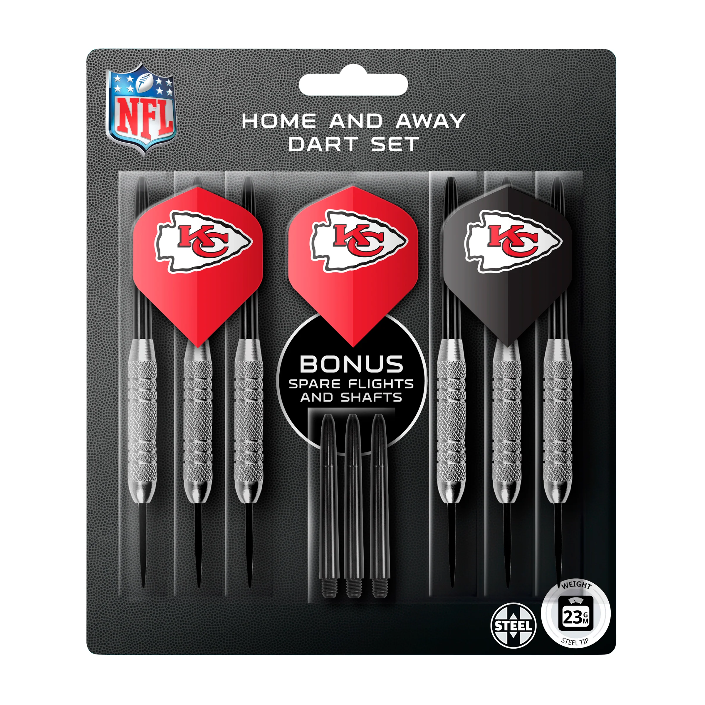 Officially Licensed NFL Steel Tip Combo Dart Set - Image 9
