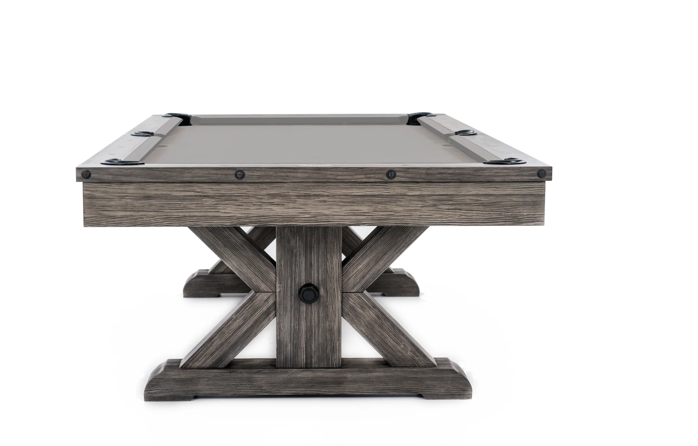 Otis Pool Table - Weathered Grey Finish - Image 2