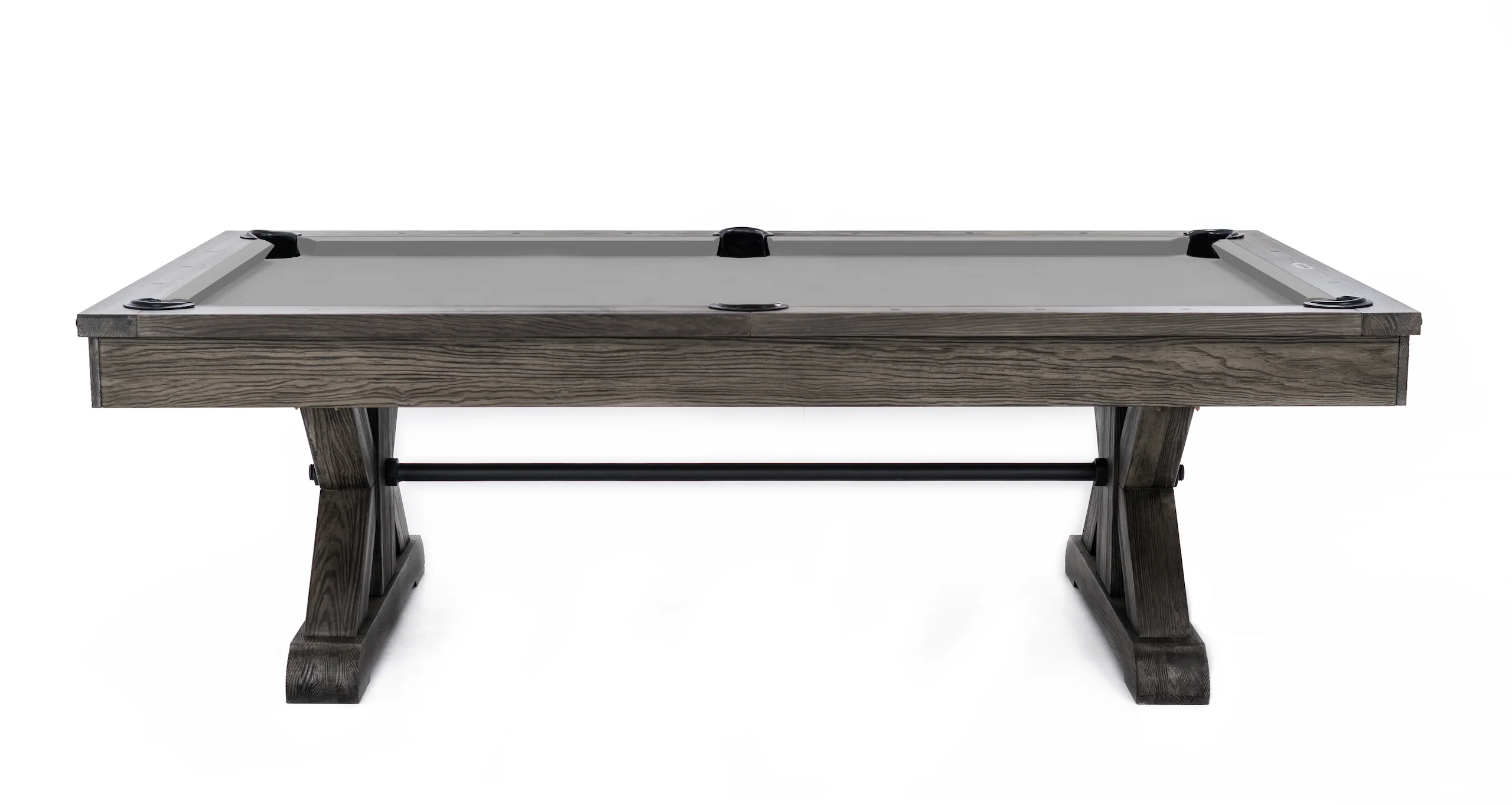 Otis Pool Table - Weathered Grey Finish - Image 3