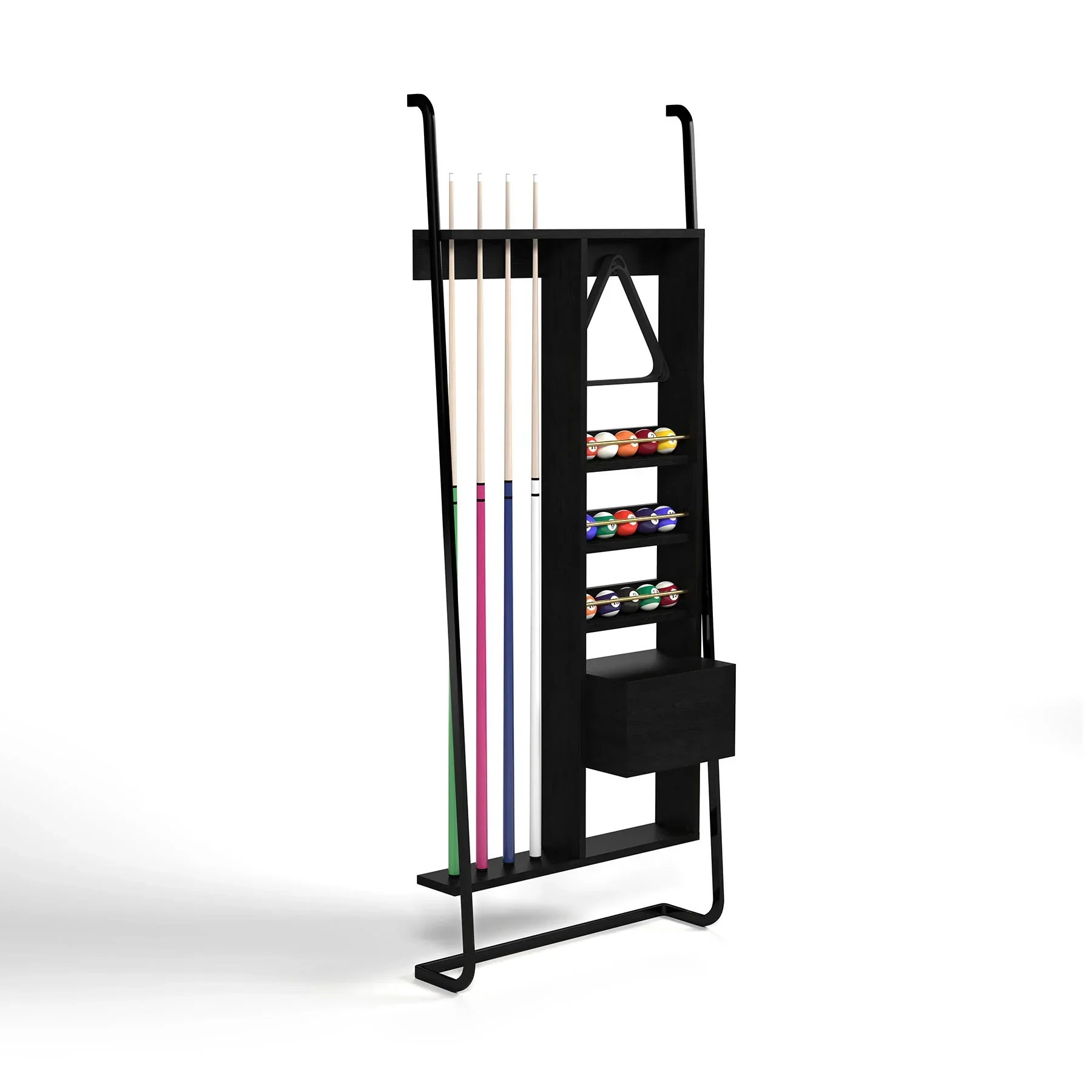 Prohibition Billiards Leaning Accessory Rack - Image 3