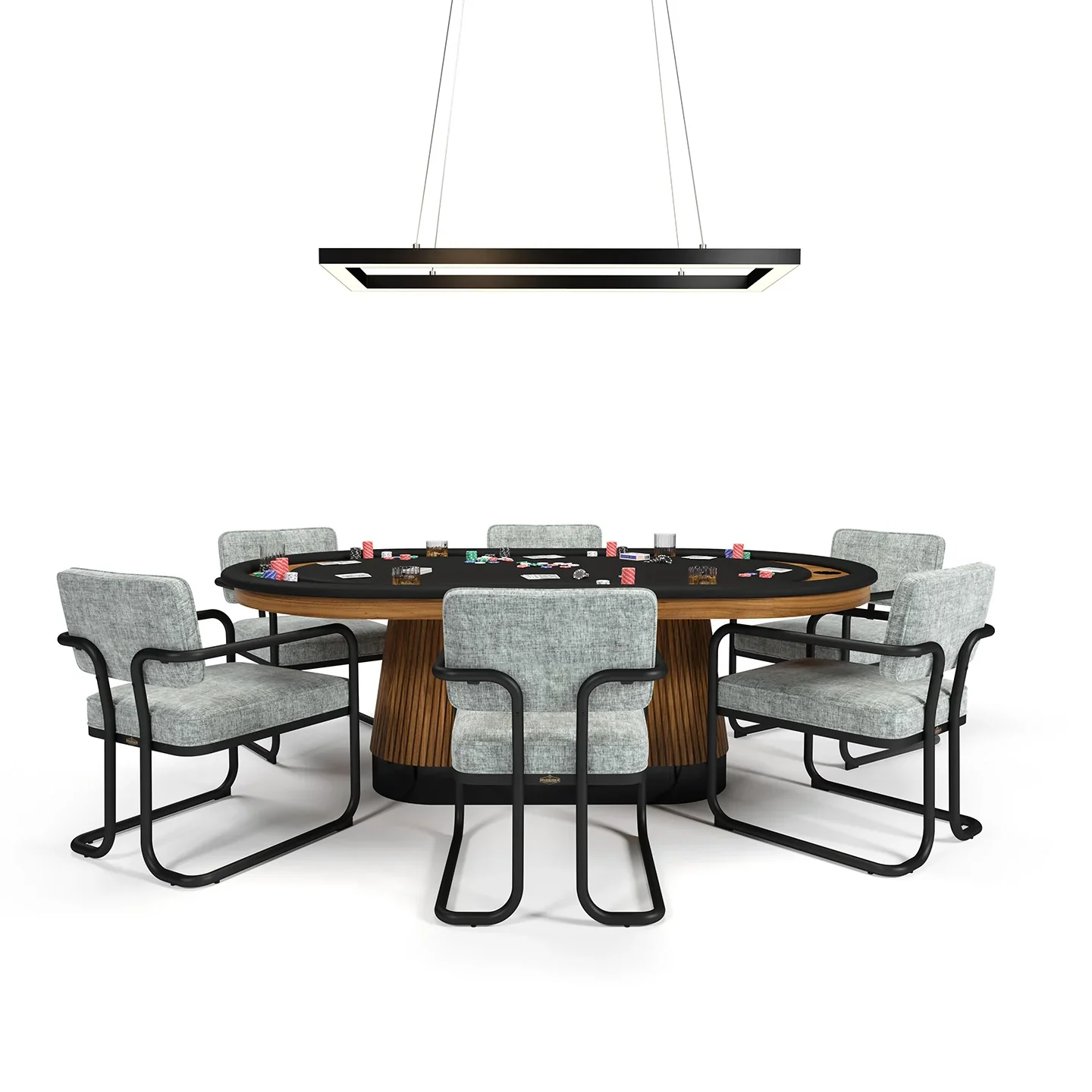 Ram Gameroom 47" LED Rectangular Game Table Light Fixture - Image 6