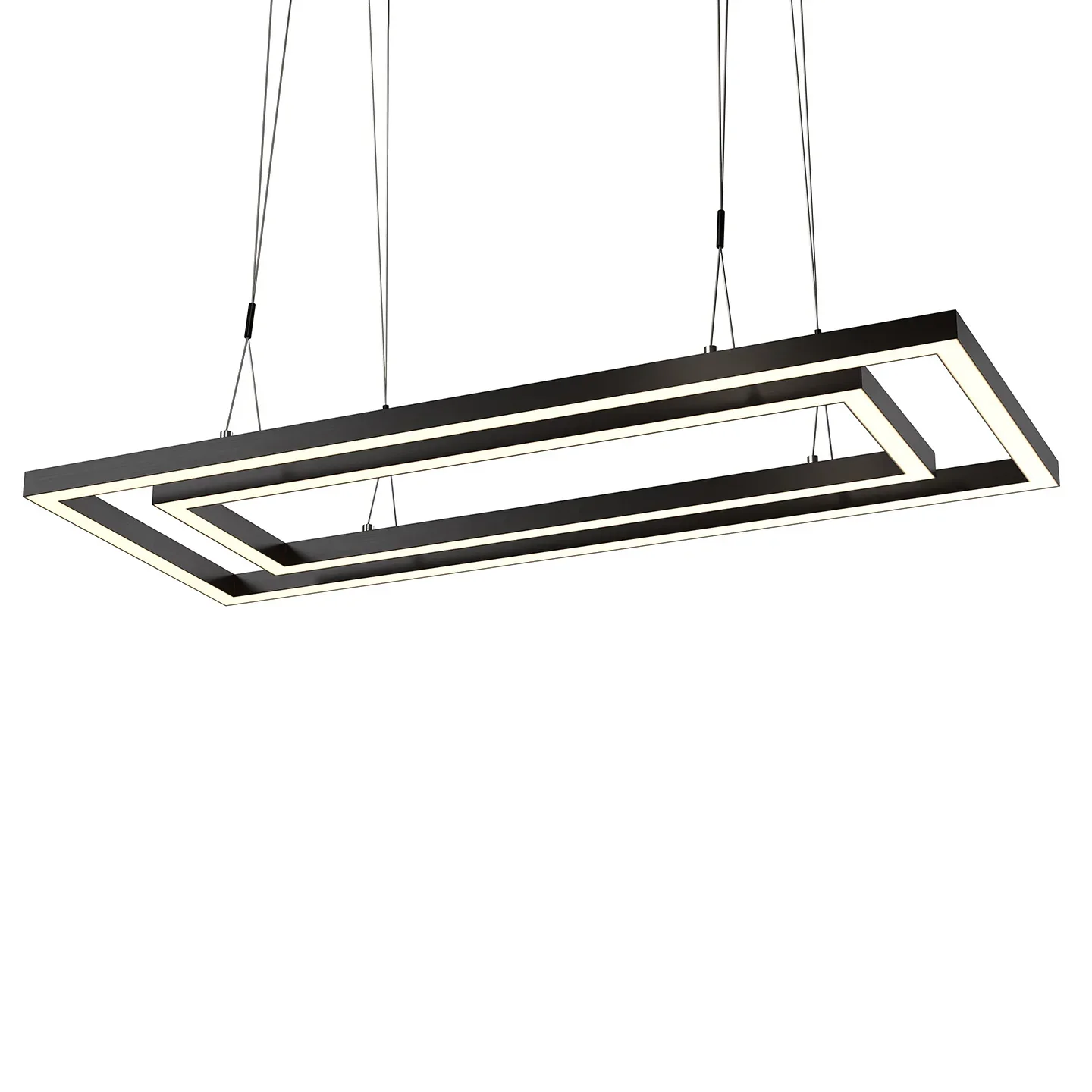 Ram Gameroom 54" LED Double Rectangular Game Table Light Fixture - Image 3