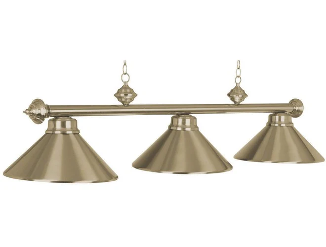 Ram Gameroom Products Metallic 3-Lamp Bar Pool Table Light - Image 7