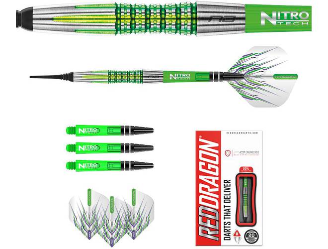 Red Dragon  Fusion Plus Soft Tip Dart Set - Image 3
