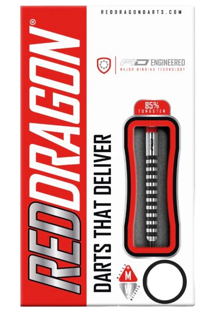 Red Dragon Javelin Black Steel Tip Dart Set - Image 3