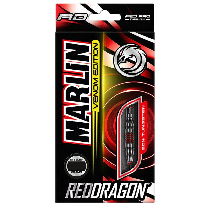 Red Dragon Marlin Venom Steel Tip Dart Set - Image 3