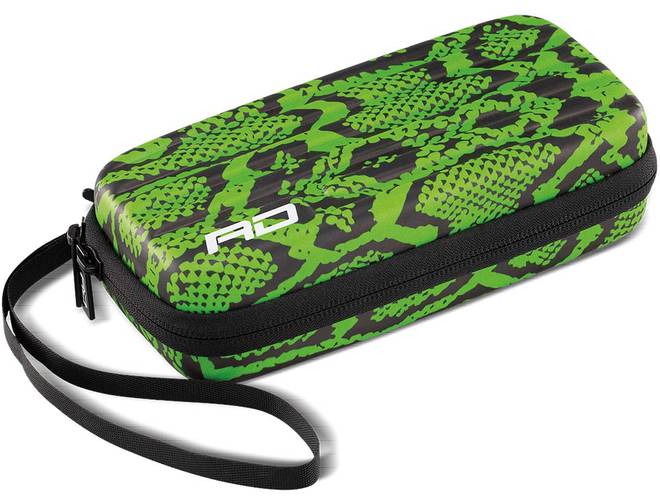 Red Dragon Monza Dart Case- Snakebite Green