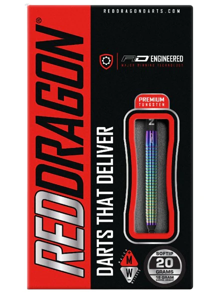 Red Dragon Razor Edge Spectron Soft Tip Dart Set - Image 3