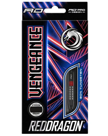 Red Dragon Vengeance Red Steel Tip Dart - Image 3