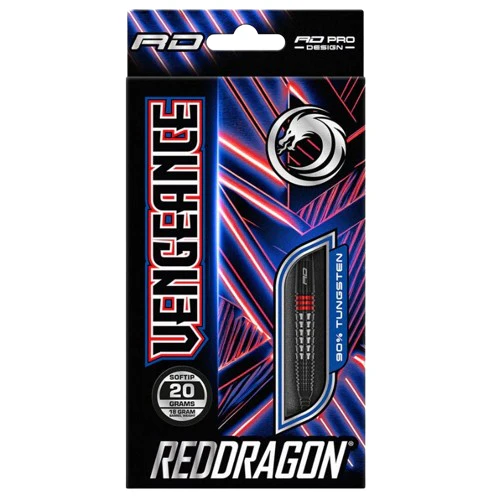 Red Dragon Vengeance Red Soft Tip Dart Set - Image 3