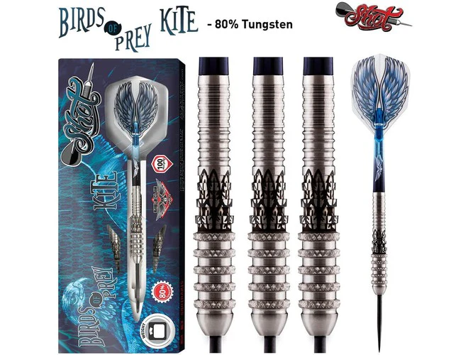 Shot! Birds of Prey KITE Steel Tip Darts - Image 2