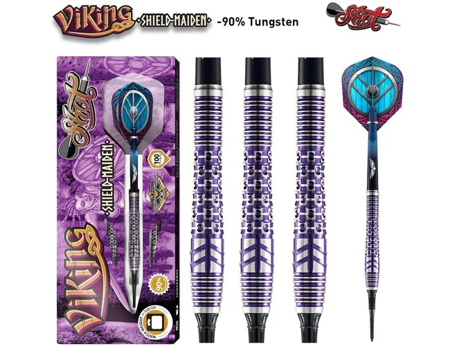 Shot! Viking Shield-Maiden Soft Tip Dart Set - Image 2