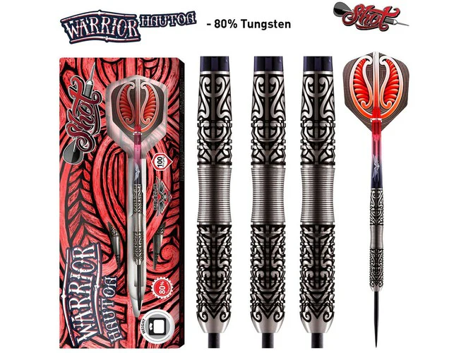 Shot! Warrior Hautoa Steel Tip Darts - Image 2