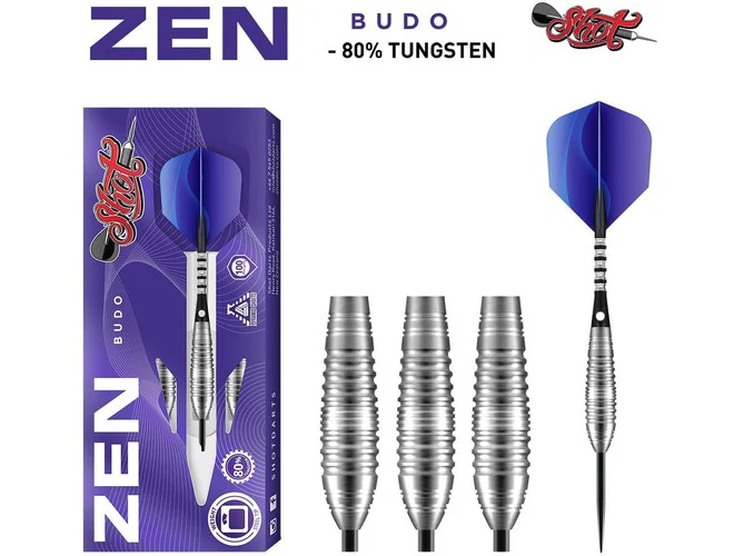 Shot! Zen Budo Steel Tip Dart Set - Image 2