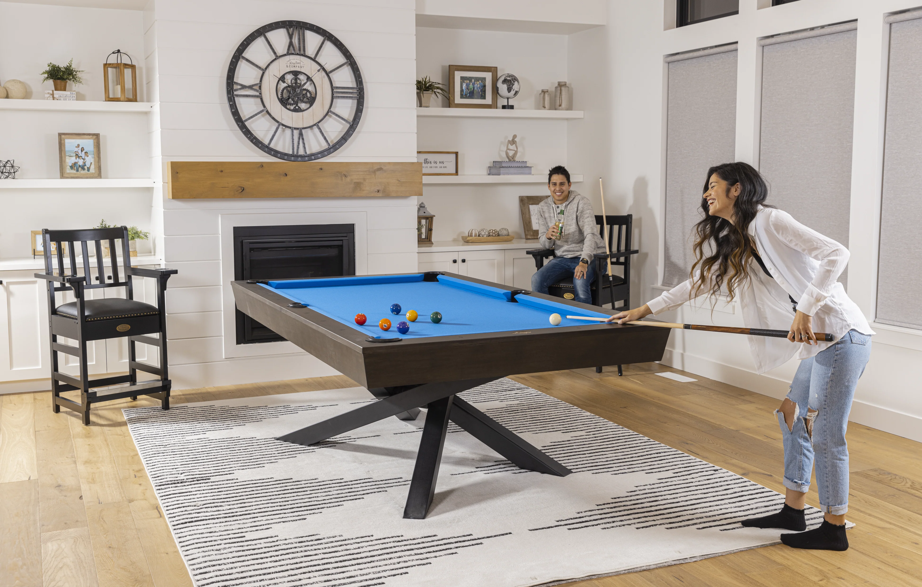 Spencer Marston Kingston Dining Pool Table - Image 13