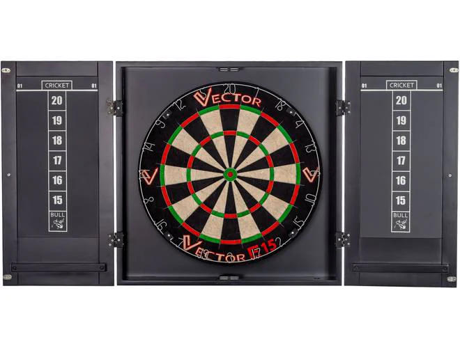 Spencer Marston Wood Dartboard Cabinet - Image 11