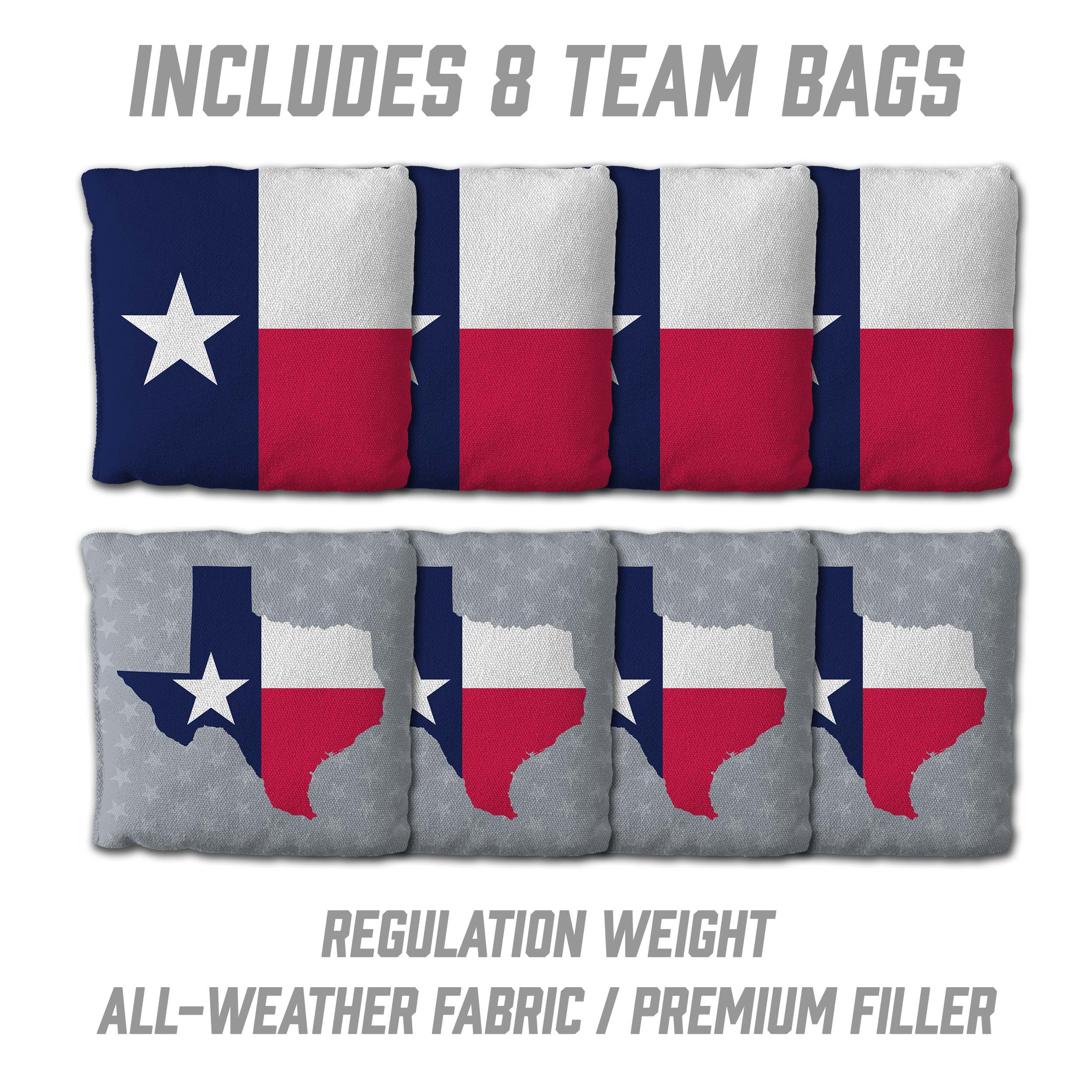 State of Texas Flag 2x3 Cornhole Boards - Image 4