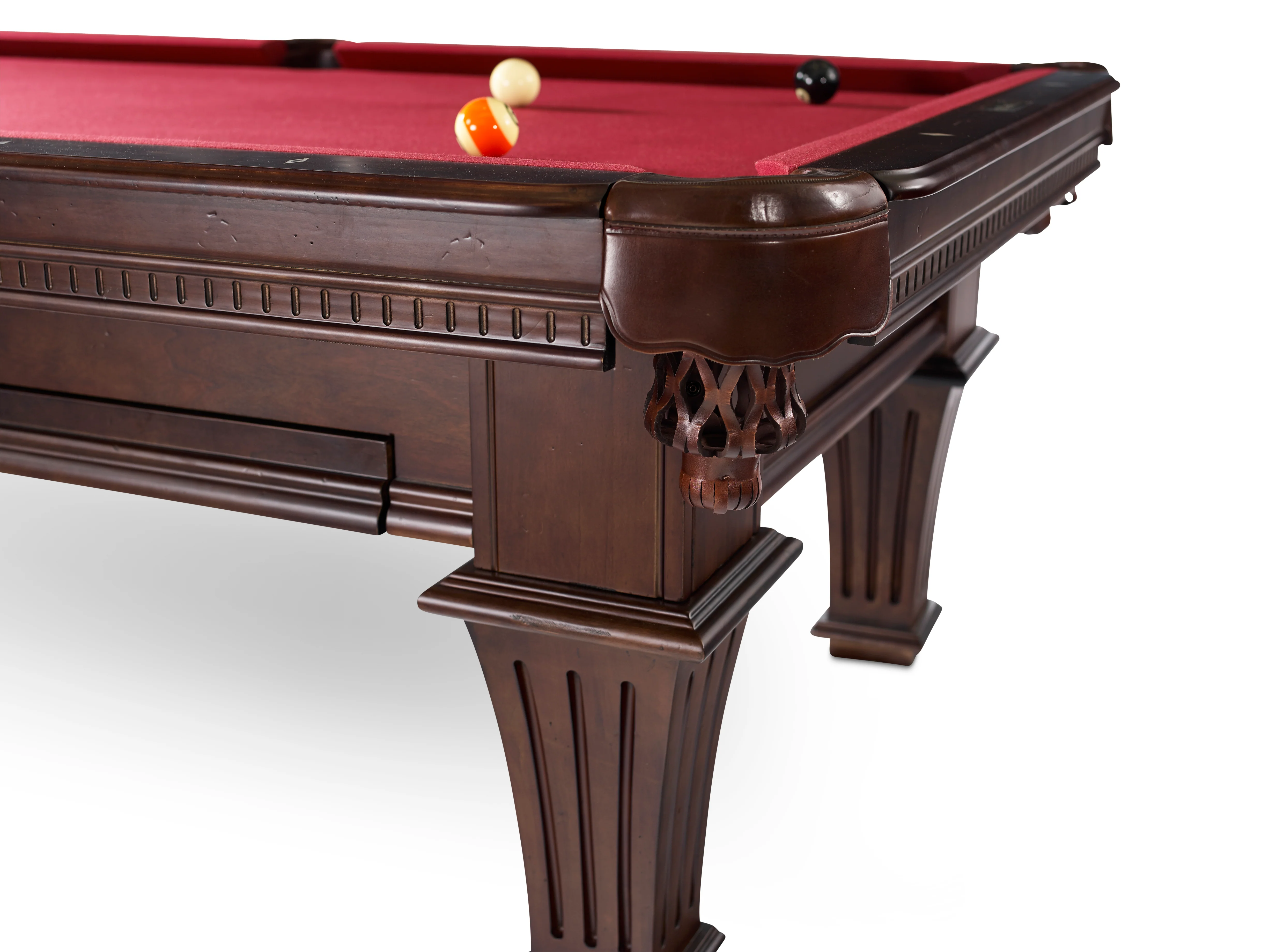 Talbot 8' Pool Table with Drawer - Image 4