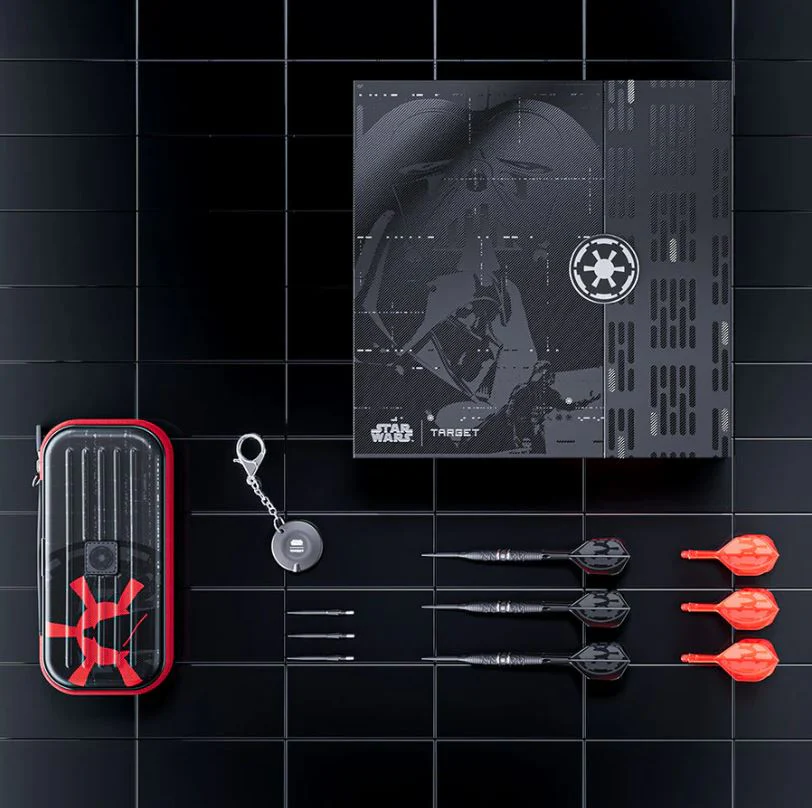 Target Star Wars Darth Vader 975 Swiss Point Steel Tip Darts - Image 4