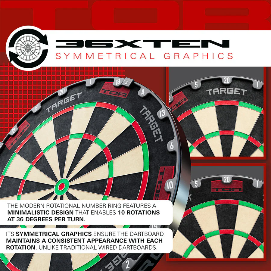 Target Tor Steel Tip Dartboard - Image 6