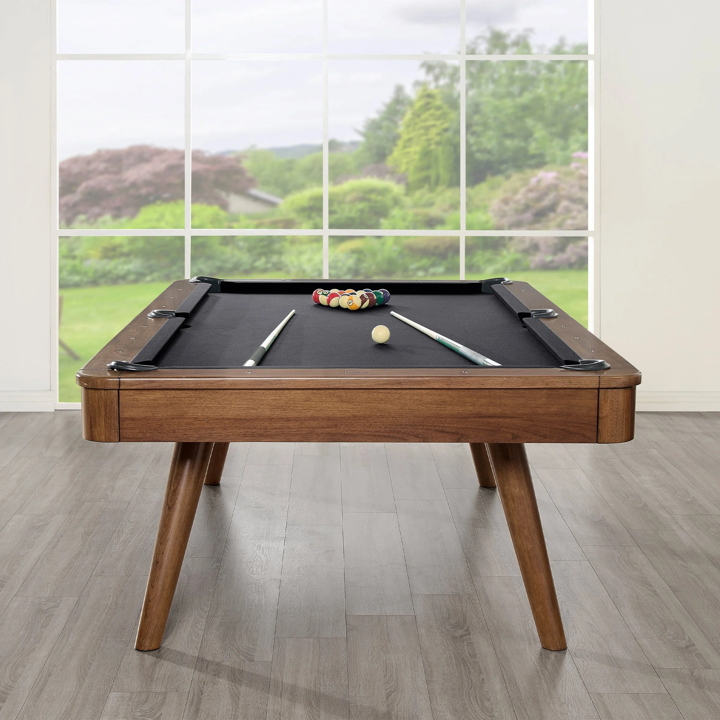 HB Home 8' Elton Walnut Mist Pool Table - Image 7