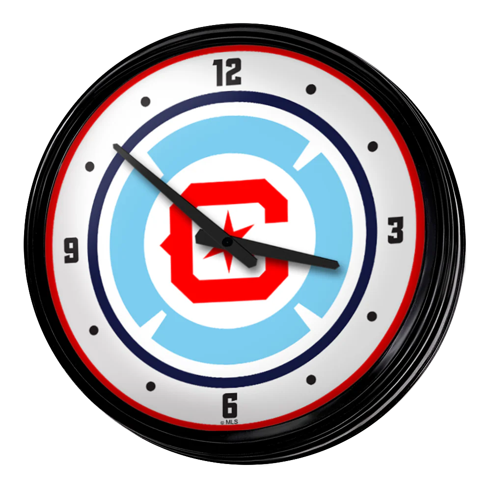 The Fan-Brand MLS Retro Lighted Wall Clock - Image 4