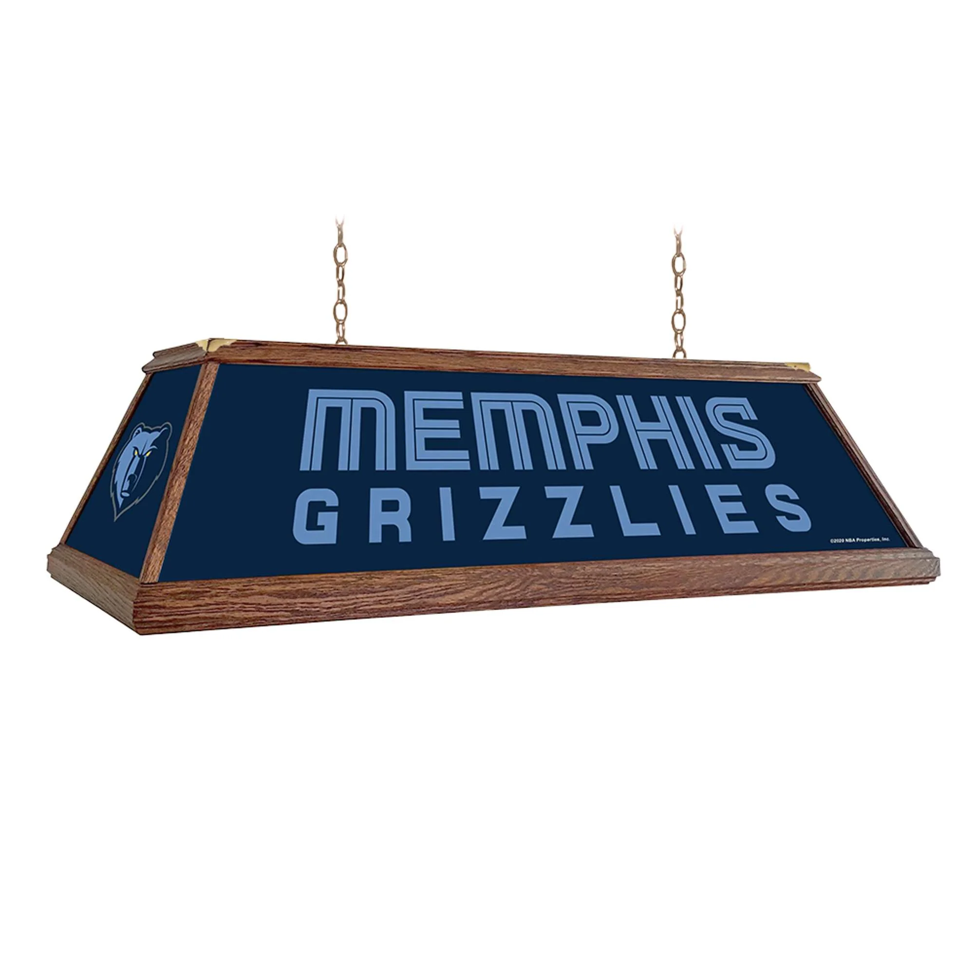 The Fan-Brand NBA 49" Premium Wood Pool Table Light - Image 15