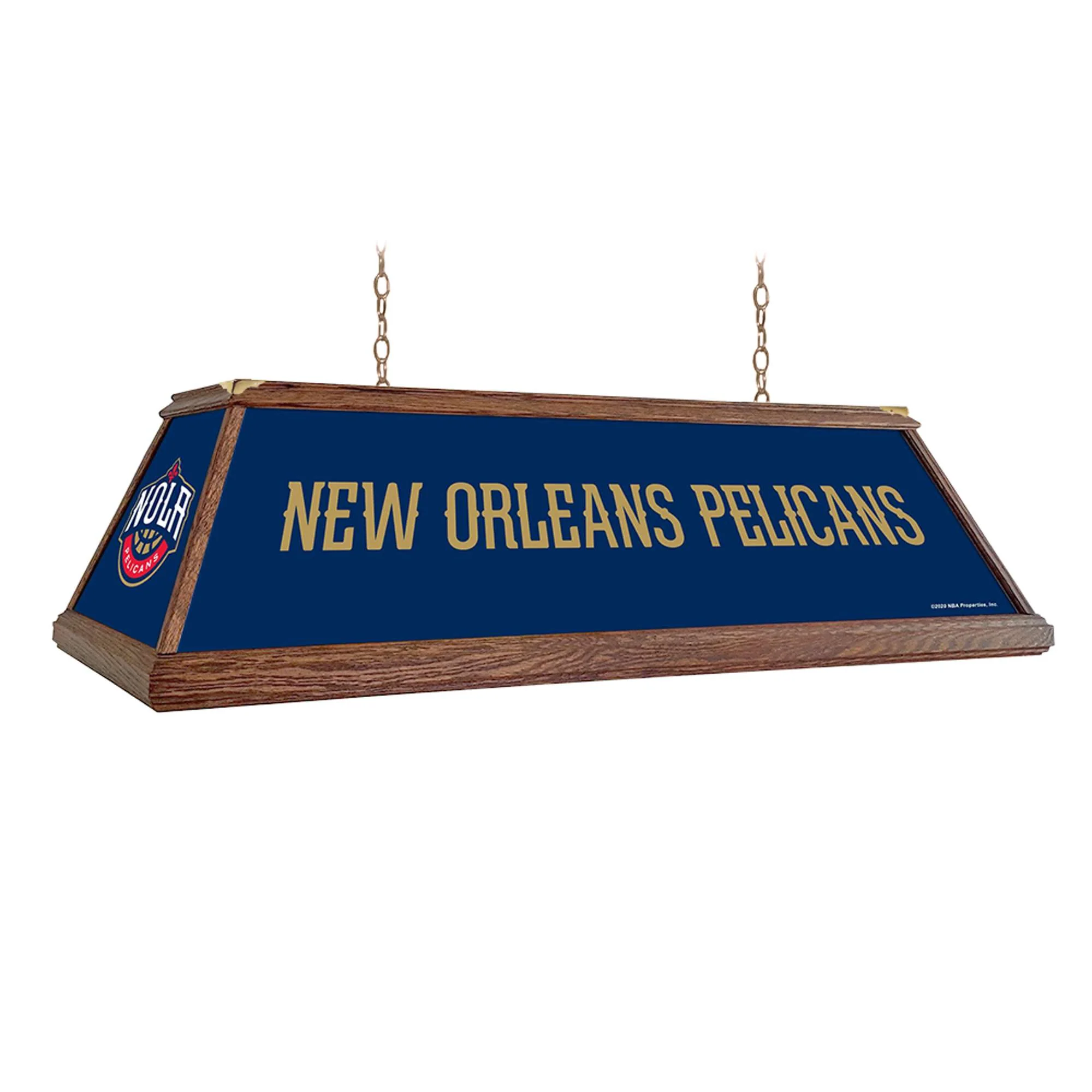 The Fan-Brand NBA 49" Premium Wood Pool Table Light - Image 19